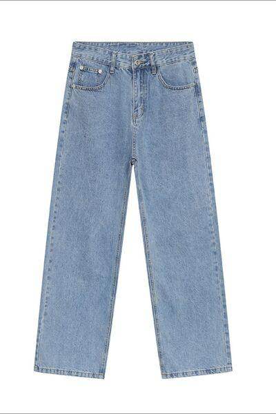 Stylish Jeans with Pockets for Everyday Comfort - Selvanelle