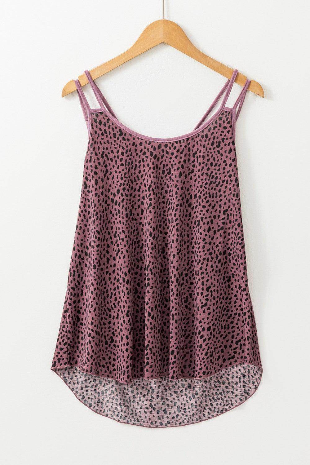 Stylish Printed Round Neck Cami for Everyday Wear - Selvanelle