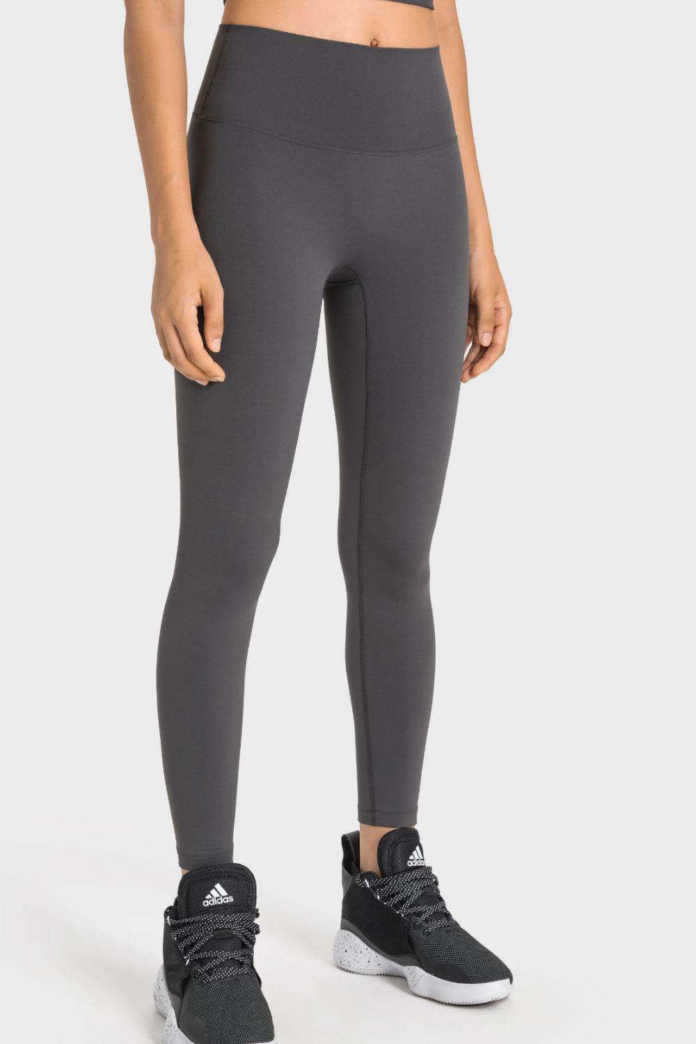 Millennia High-Rise Wide Waistband Yoga Leggings - Selvanelle