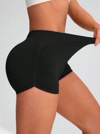 Elastic Waist Active Shorts for Comfort and Performance - Selvanelle