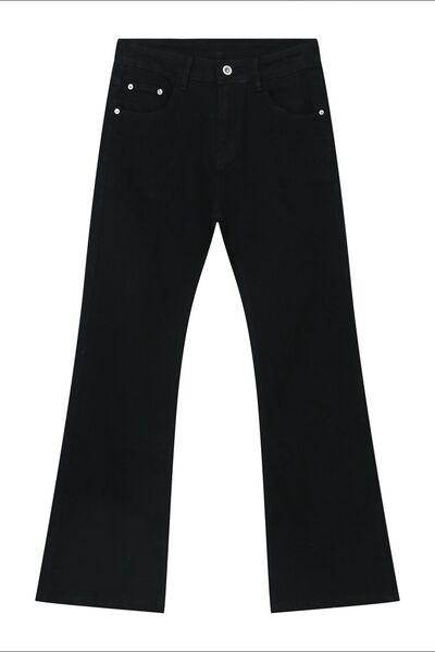 Mid Rise Jeans with Pockets for Stylish Everyday Wear - Selvanelle