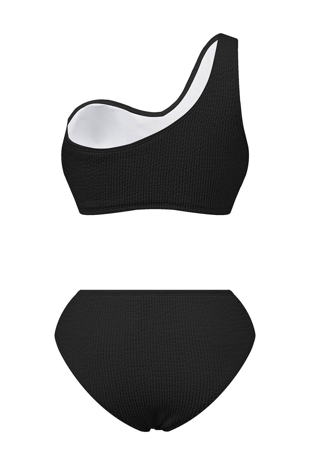 Single Shoulder Bikini Set - Selvanelle
