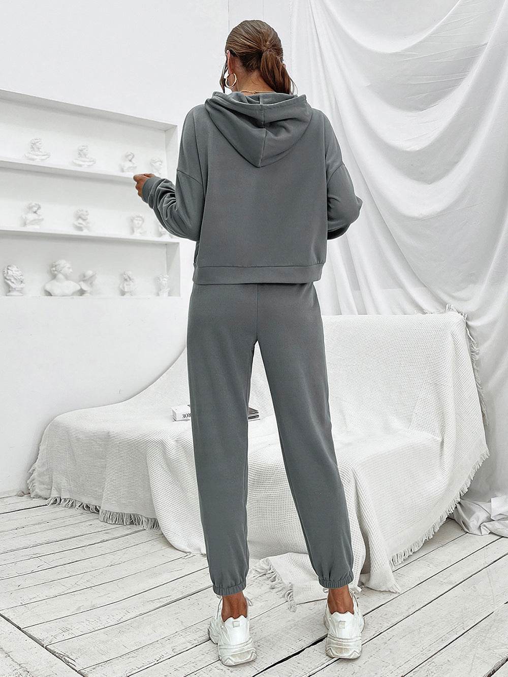 Ivy Lane Sports Hoodie and Joggers Set - Selvanelle