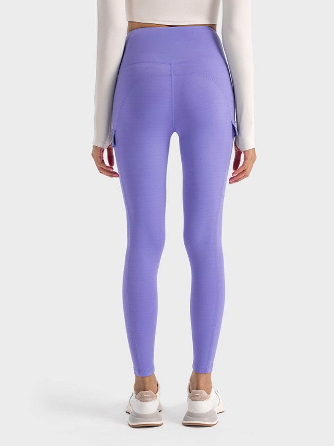 Millennia Wide Waistband Sports Leggings - Selvanelle