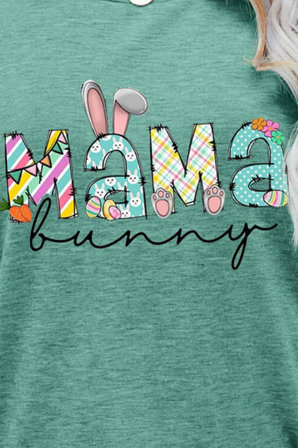 MAMA BUNNY Easter Graphic Tee - Selvanelle