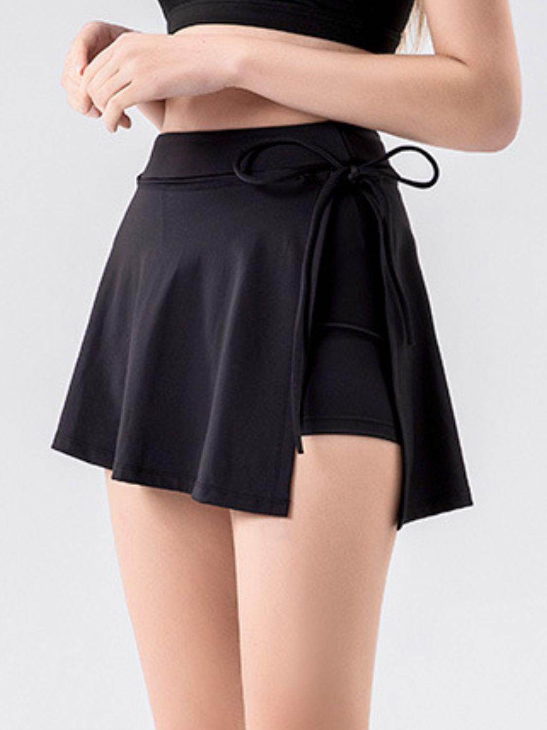 High Waist Active Skort with Pockets for Women’s Comfort - Selvanelle