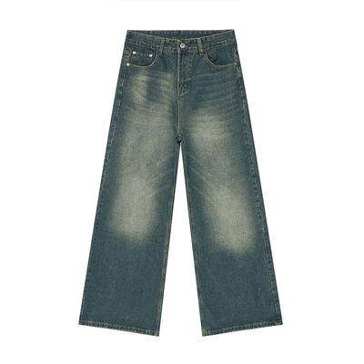 Wide Leg Jeans with Pockets for Stylish Comfort - Selvanelle