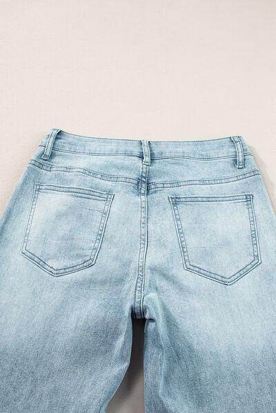 Wide Leg Jeans with Pockets for Stylish Comfort - Selvanelle