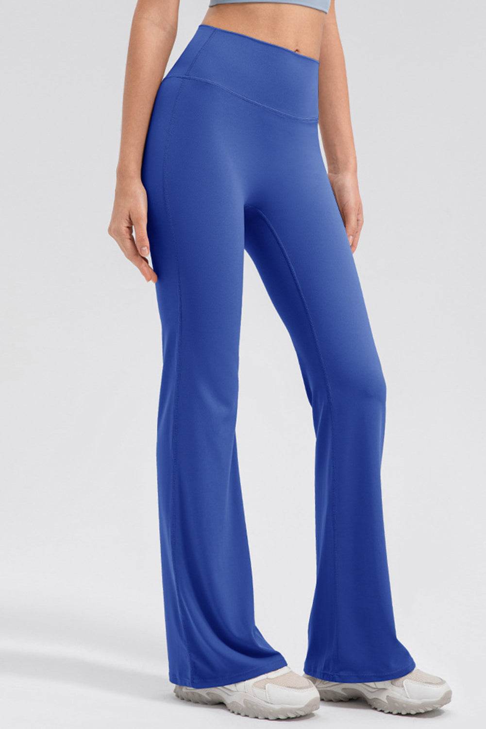 High Waist Straight Active Pants - Selvanelle