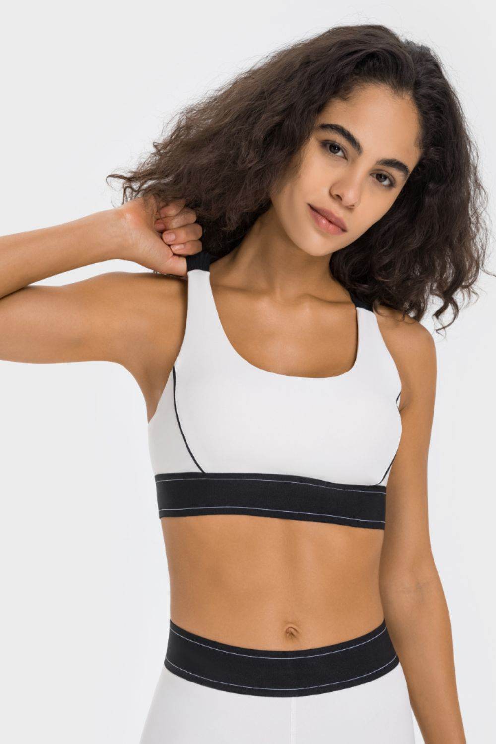 Millennia Contrast Sports Bra - Selvanelle