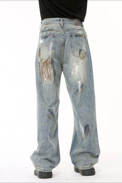 Baggy Jeans with Pockets for Stylish Comfort and Fit - Selvanelle