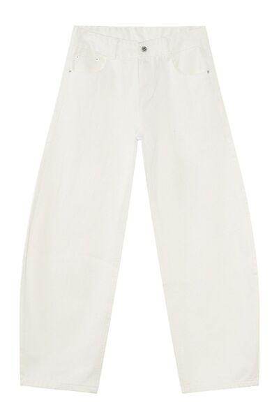 Wide Leg Jeans with Pockets for Comfortable Everyday Style - Selvanelle