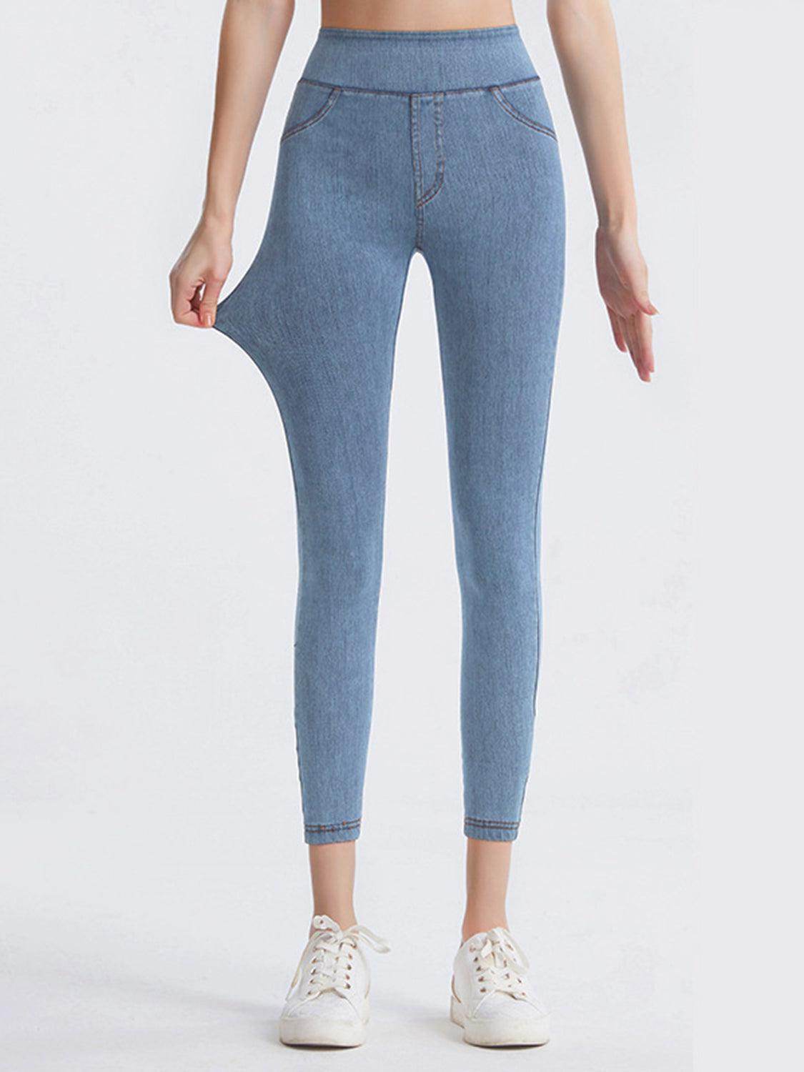 Wide Waistband Sports Leggings for Ultimate Comfort Fit - Selvanelle