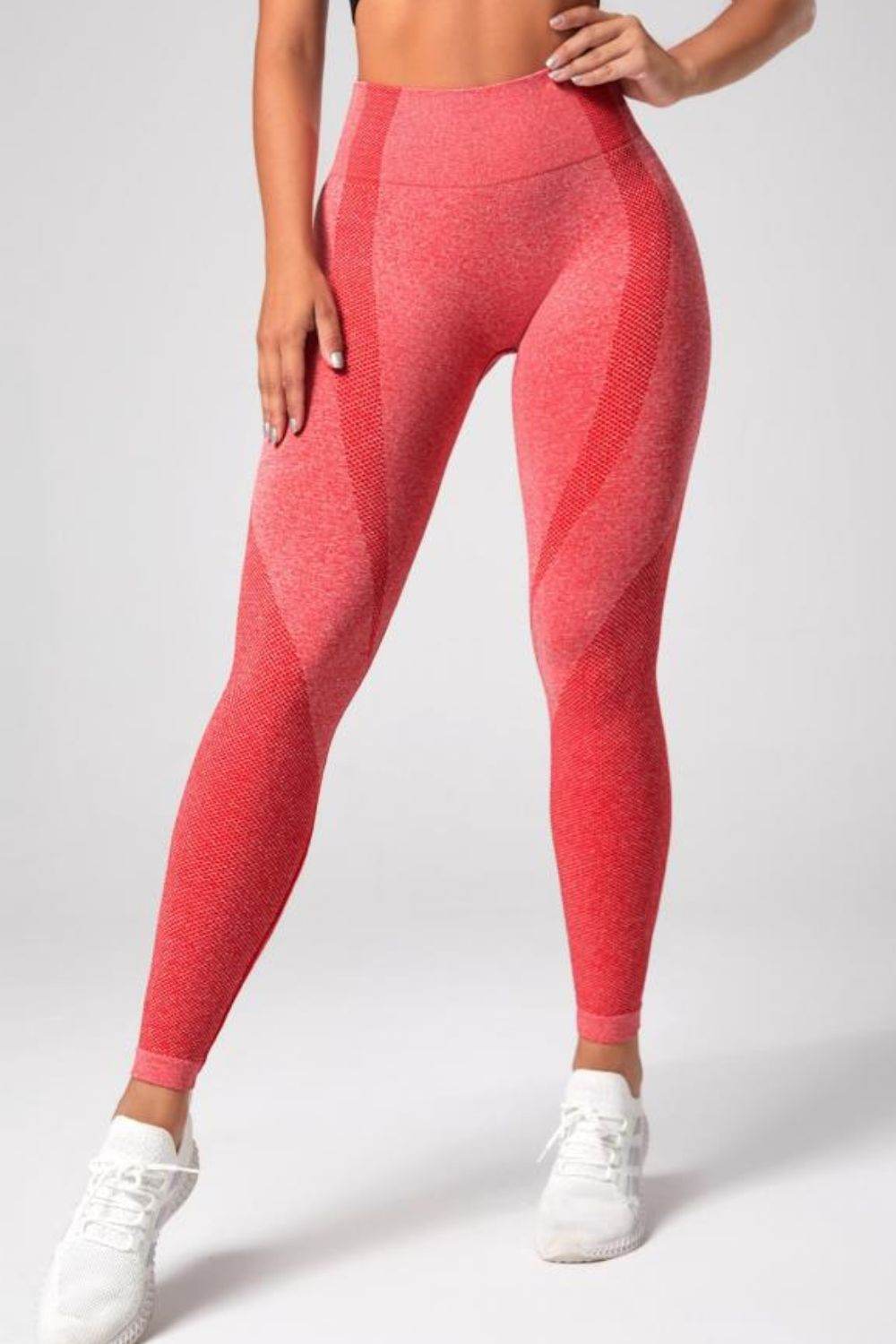 High Waistband Long Active Pants - Selvanelle