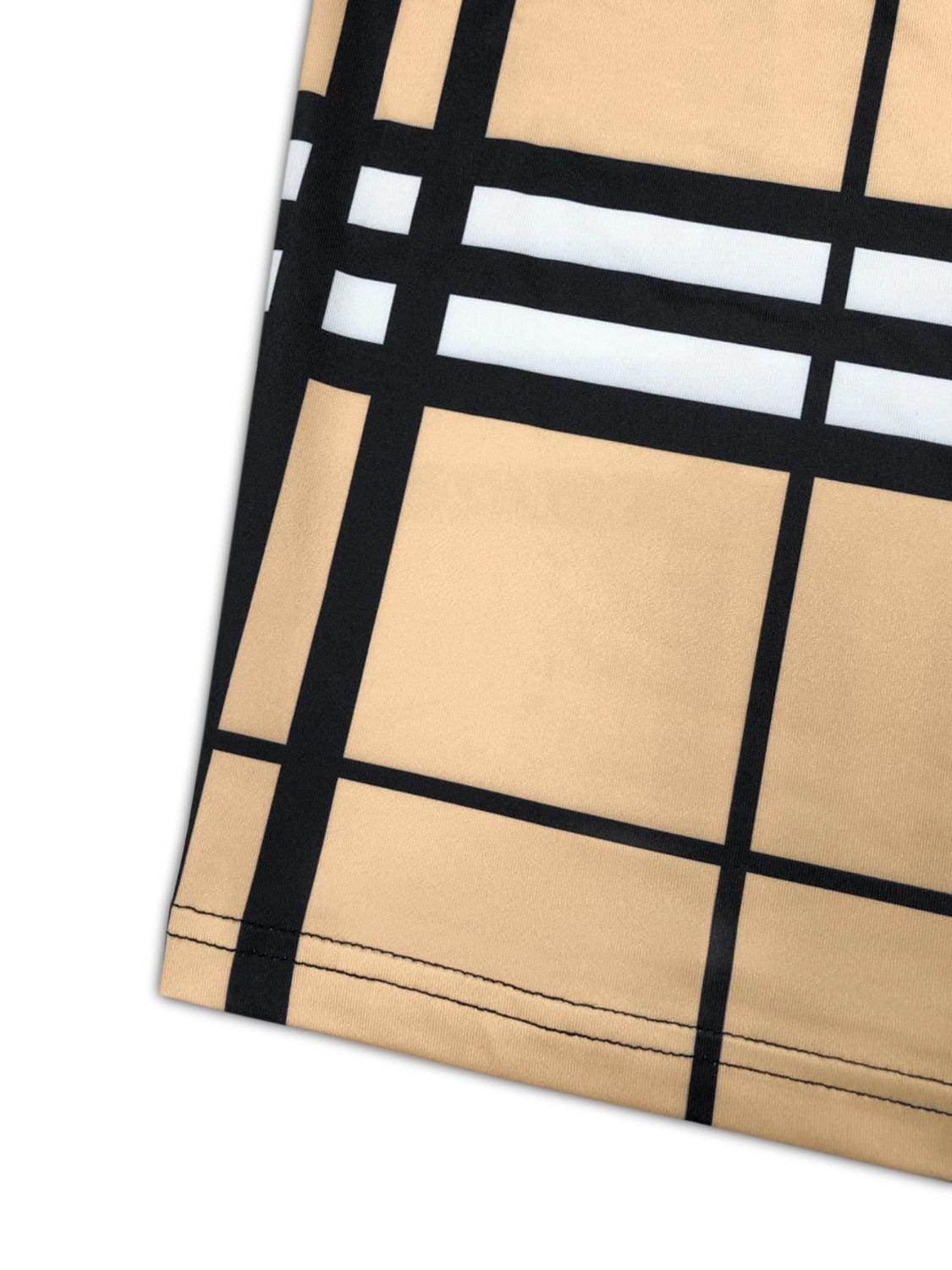 Plus Size Plaid V-Neck Long Sleeve Wrap Dress for Women - Selvanelle