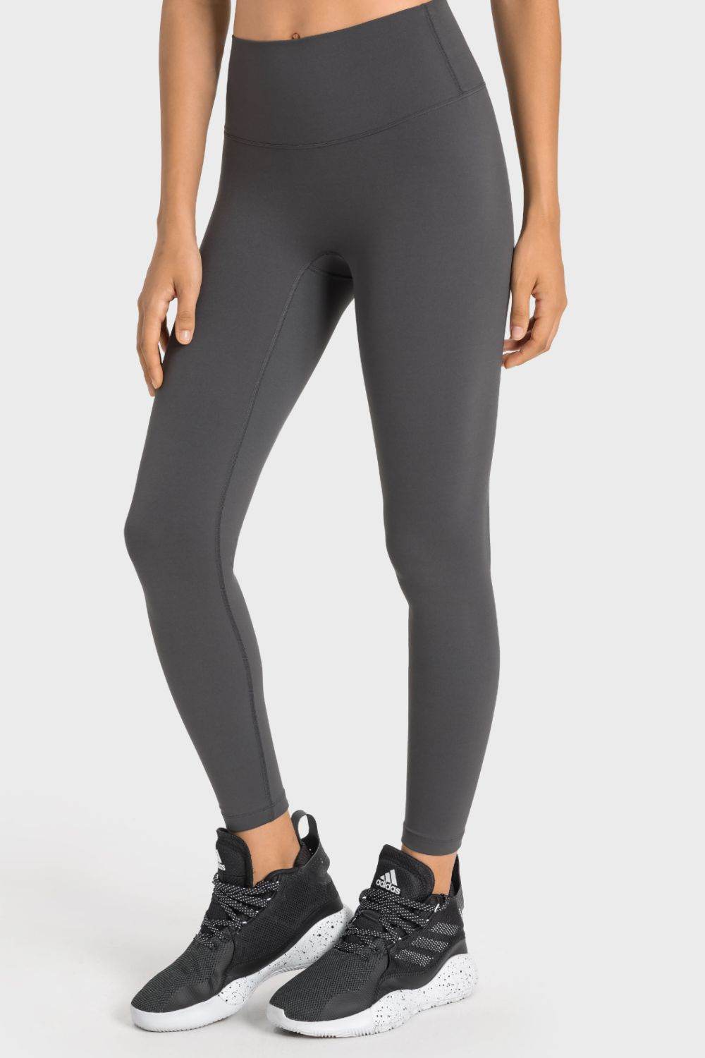 Millennia High-Rise Wide Waistband Yoga Leggings - Selvanelle