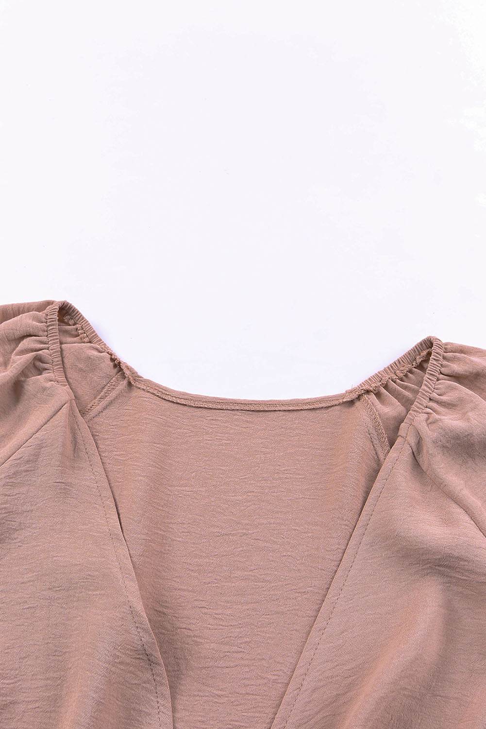 Tied Flounce Sleeve Plunge Romper - Selvanelle