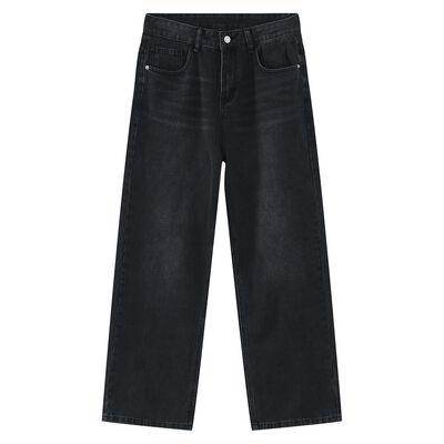 Baggy Jeans with Pockets for Comfortable Everyday Wear - Selvanelle