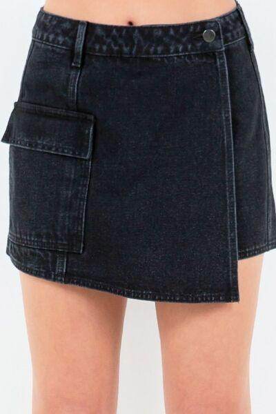 American Bazi Cargo Pocket Mini Skort for Trendy Style - Selvanelle