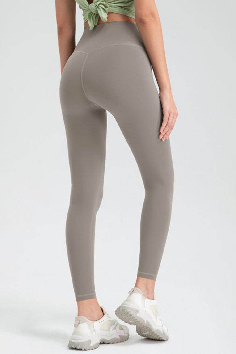 Wide Waistband High Waist Sport Leggings for Active Comfort - Selvanelle