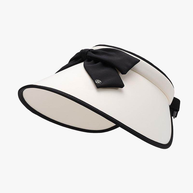 Bow Ice Silk Sun Hat for Ultimate UV Protection and Style - Selvanelle