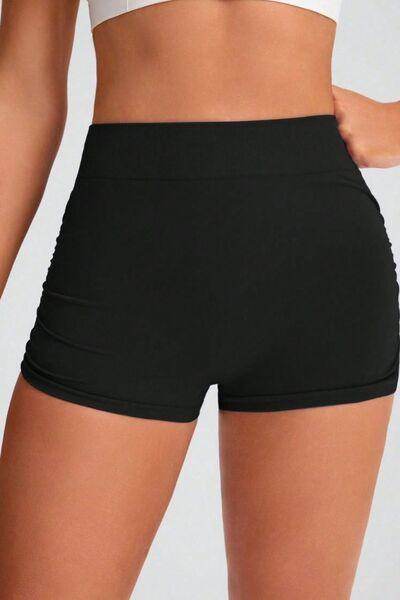 Elastic Waist Active Shorts for Comfort and Performance - Selvanelle