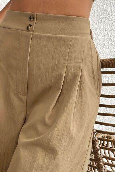 High Waist Shorts with Pockets for Women Fashion - Selvanelle