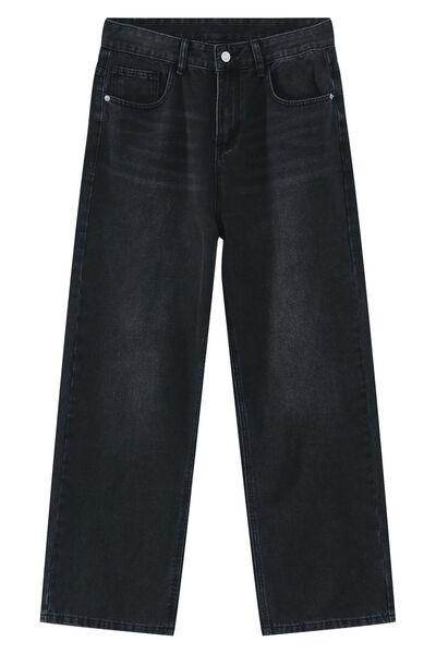 Baggy Jeans with Pockets for Comfortable Everyday Wear - Selvanelle