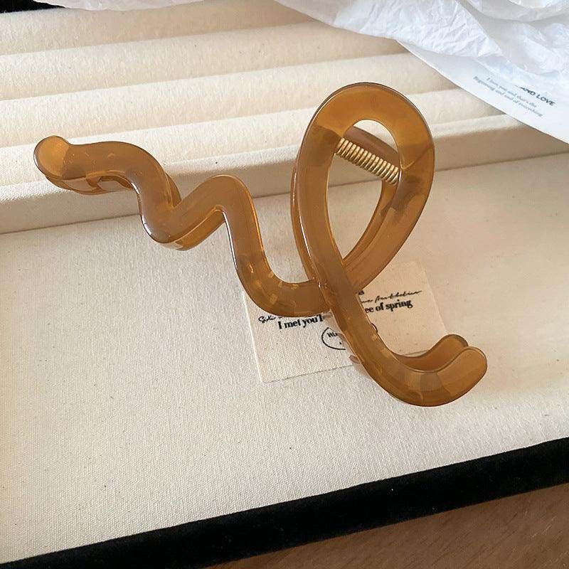 Acrylic Hair Claw Clip for Effortless Styling and Hold - Selvanelle