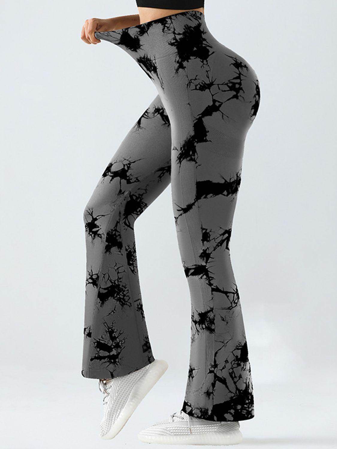 Tie-Dye High Waist Active Leggings for Women Comfortable Fit - Selvanelle