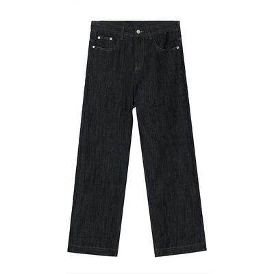 Mid Rise Jeans with Pockets for Comfort and Style - Selvanelle
