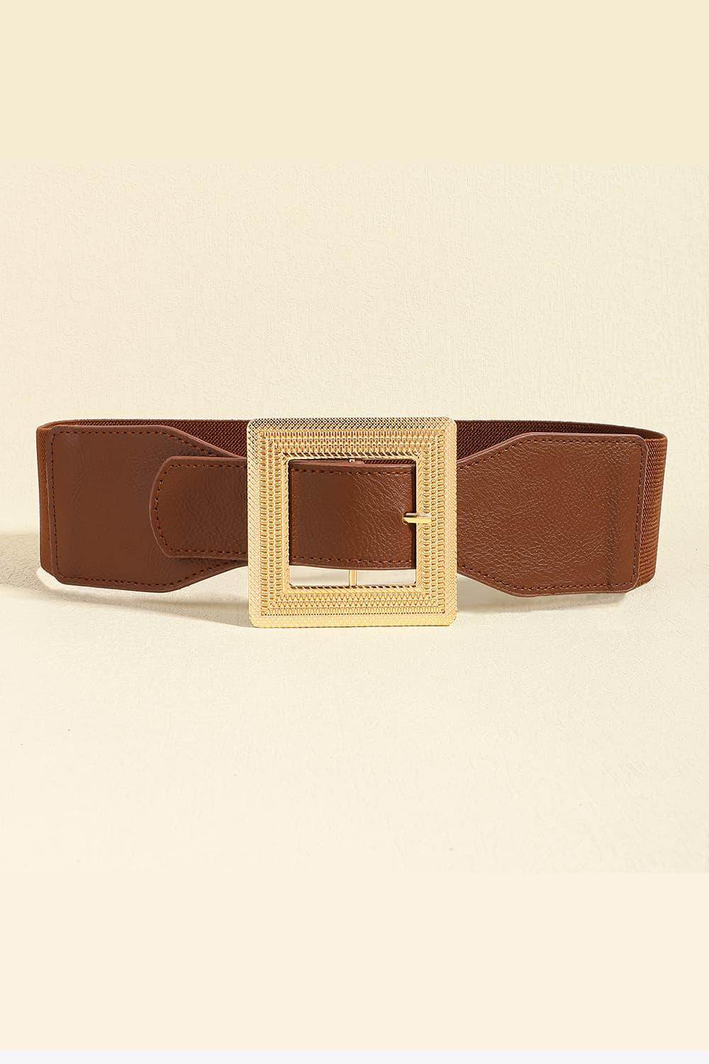 Stylish PU Leather Belt for Men and Women Fashion Wear - Selvanelle
