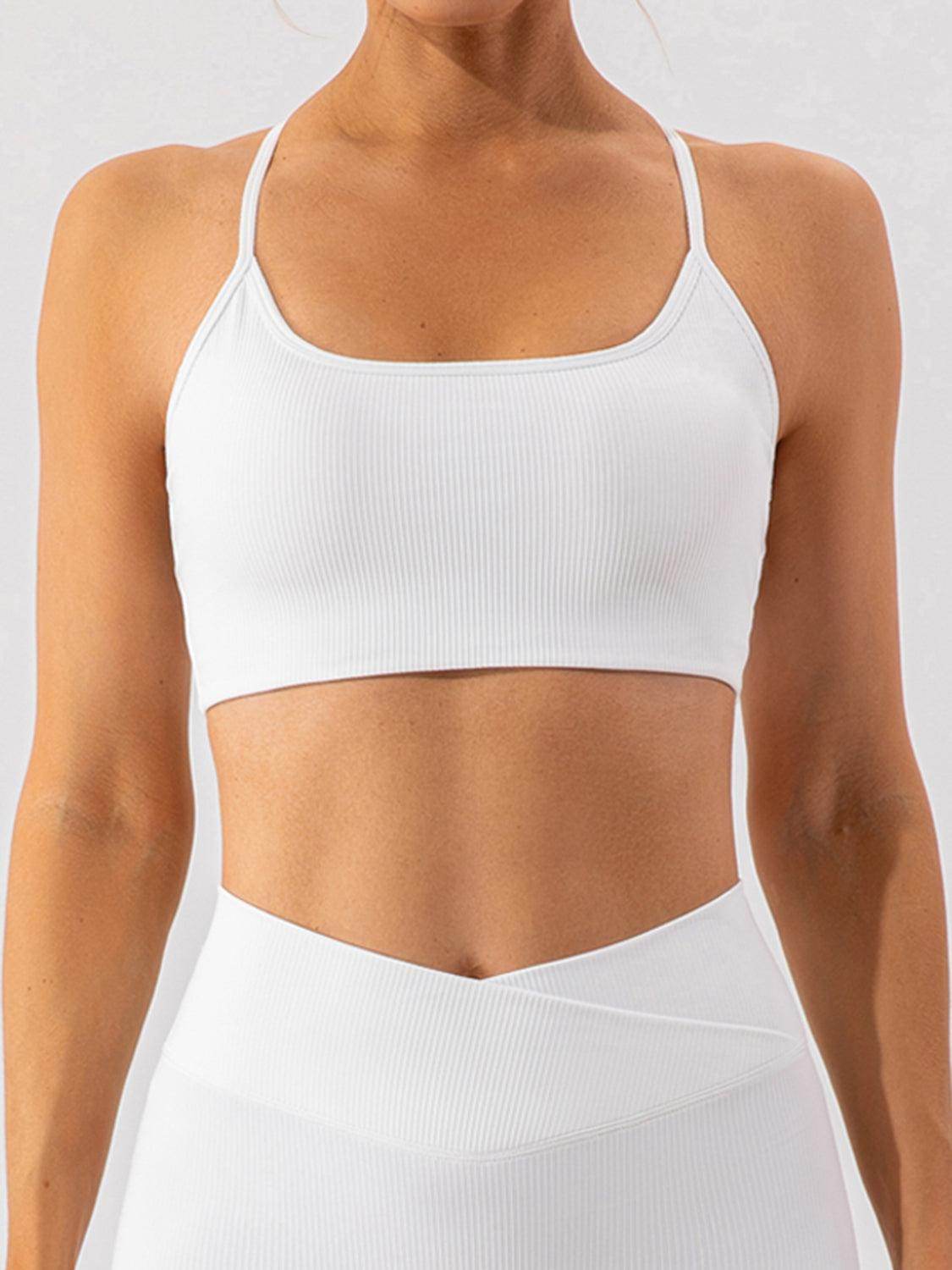 Spaghetti Strap Active Bra for Comfortable Everyday Wear - Selvanelle