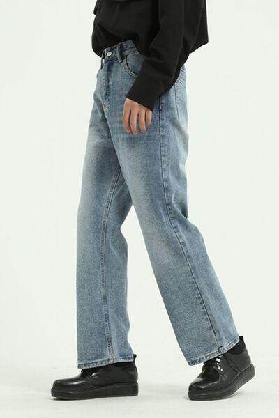Stylish Baggy Jeans with Pockets for Everyday Comfort - Selvanelle