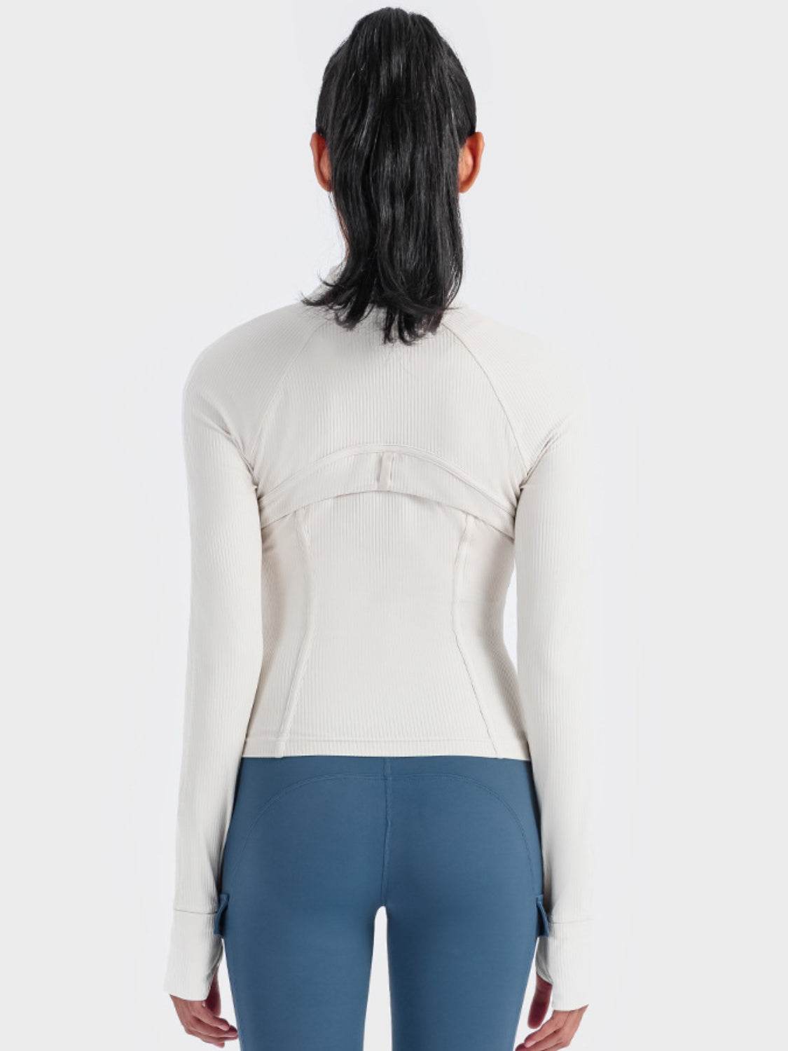 Millennia Zip-Up Long Sleeve Sports Jacket - Selvanelle