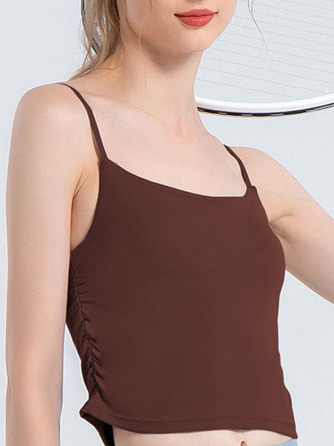 Ruched Sports Cami - Selvanelle