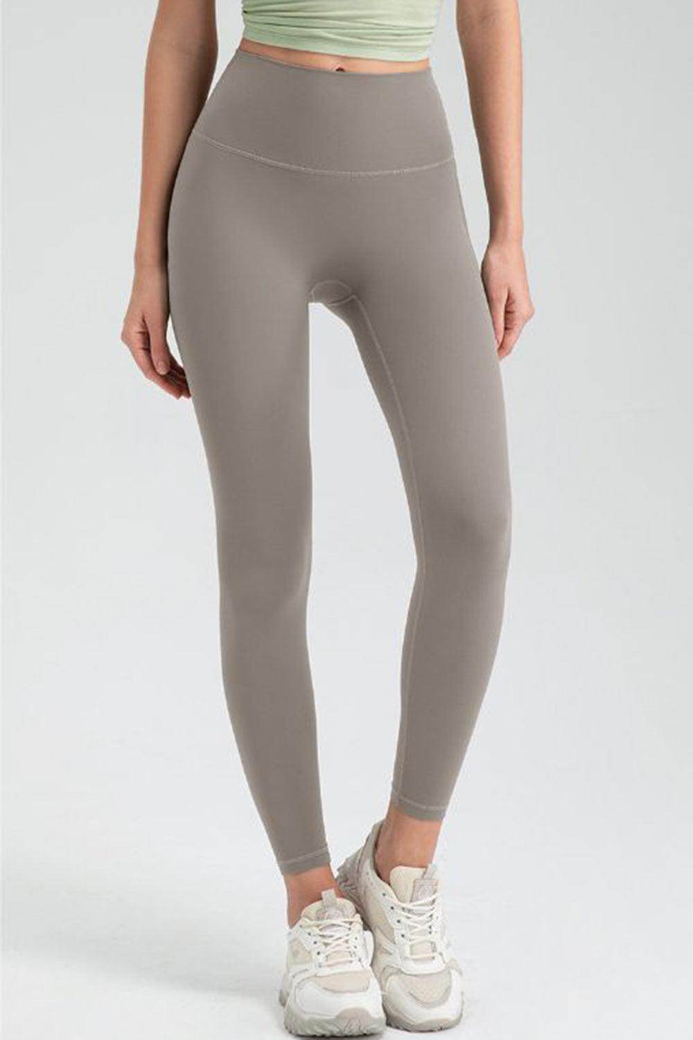 Wide Waistband High Waist Sport Leggings for Active Comfort - Selvanelle