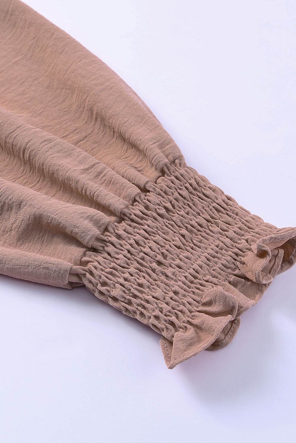 Tied Flounce Sleeve Plunge Romper - Selvanelle