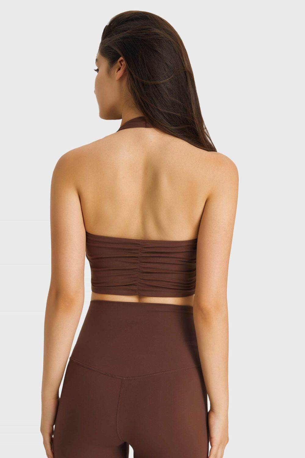 Millennia Breathable Halter Neck Sports Bra - Selvanelle