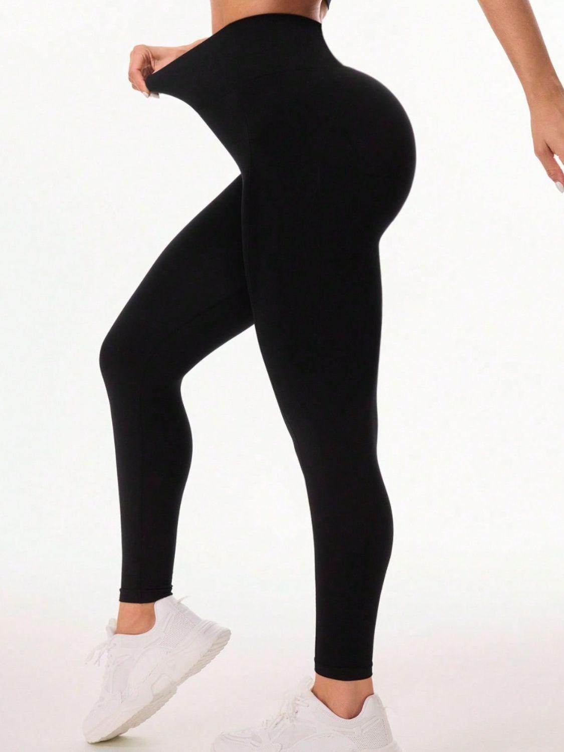 Pocketed High Waist Active Leggings for Comfort and Style - Selvanelle