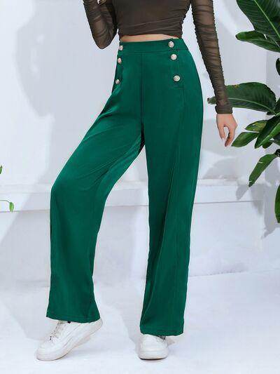 Stylish Wide Leg Pants for Comfort and Versatile Wear - Selvanelle