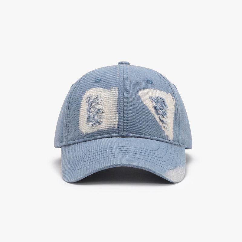 Distressed Cotton Baseball Cap for Casual Style and Comfort - Selvanelle