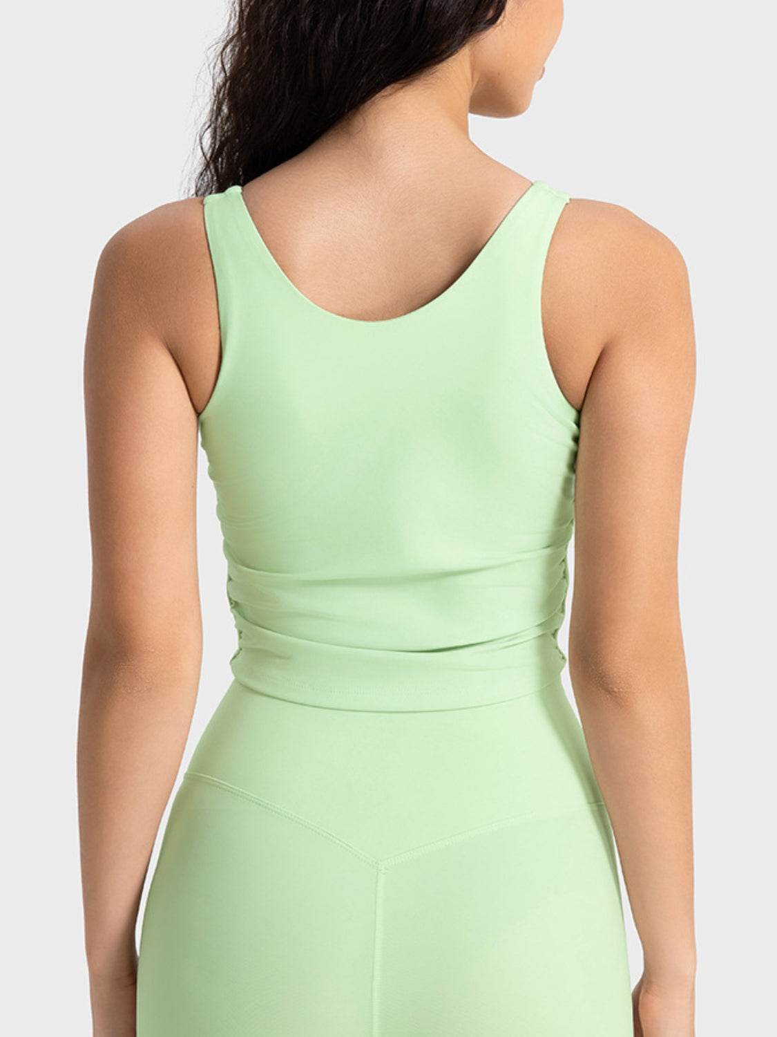 Millennia Cropped Sport Tank - Selvanelle