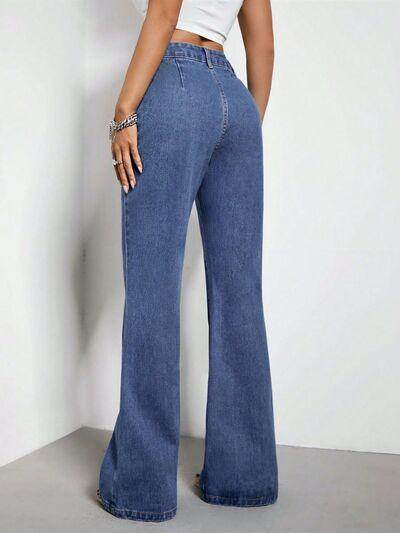 Bootcut Jeans with Pockets for Comfortable Everyday Style - Selvanelle