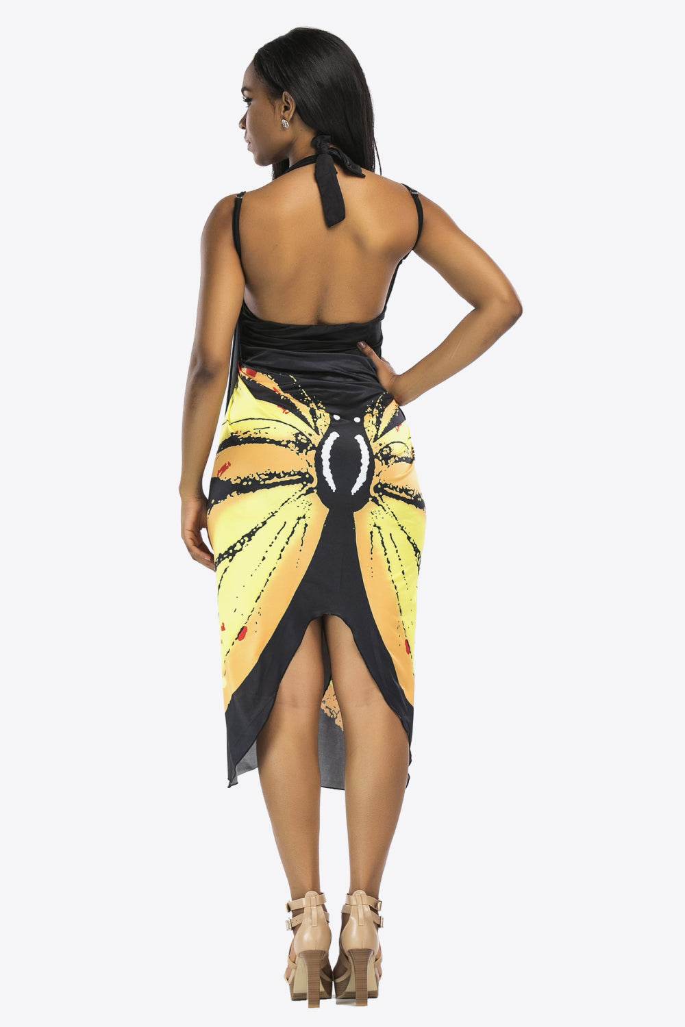 Butterfly Spaghetti Strap Cover Up - Selvanelle