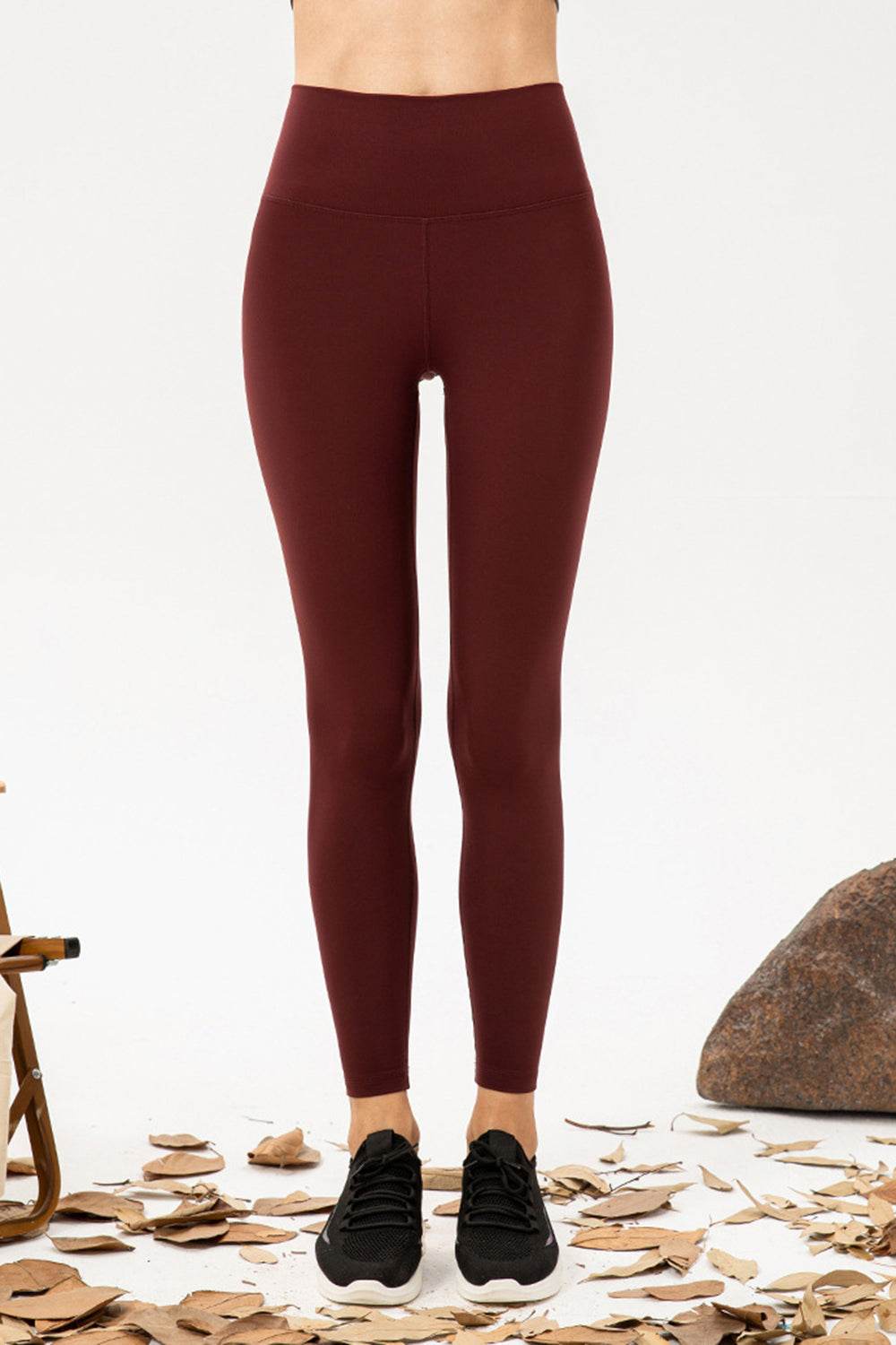 High Waist Skinny Active Pants - Selvanelle