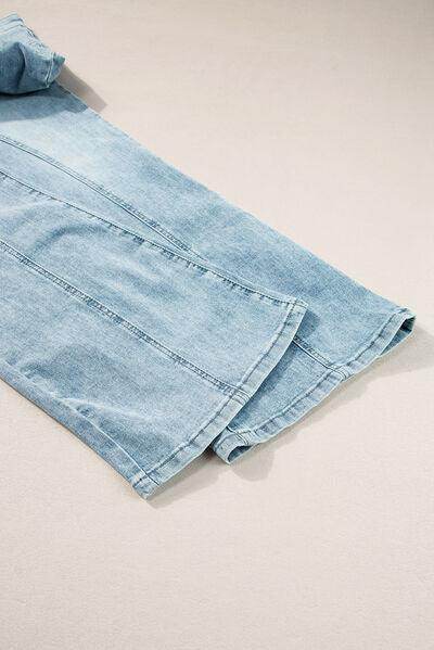 Wide Leg Jeans with Pockets for Stylish Comfort - Selvanelle