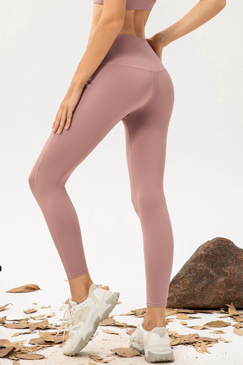 High Waist Skinny Active Pants - Selvanelle