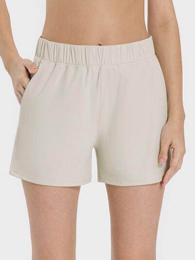 Millennia Elastic Waist Active Shorts for Comfort and Style - Selvanelle