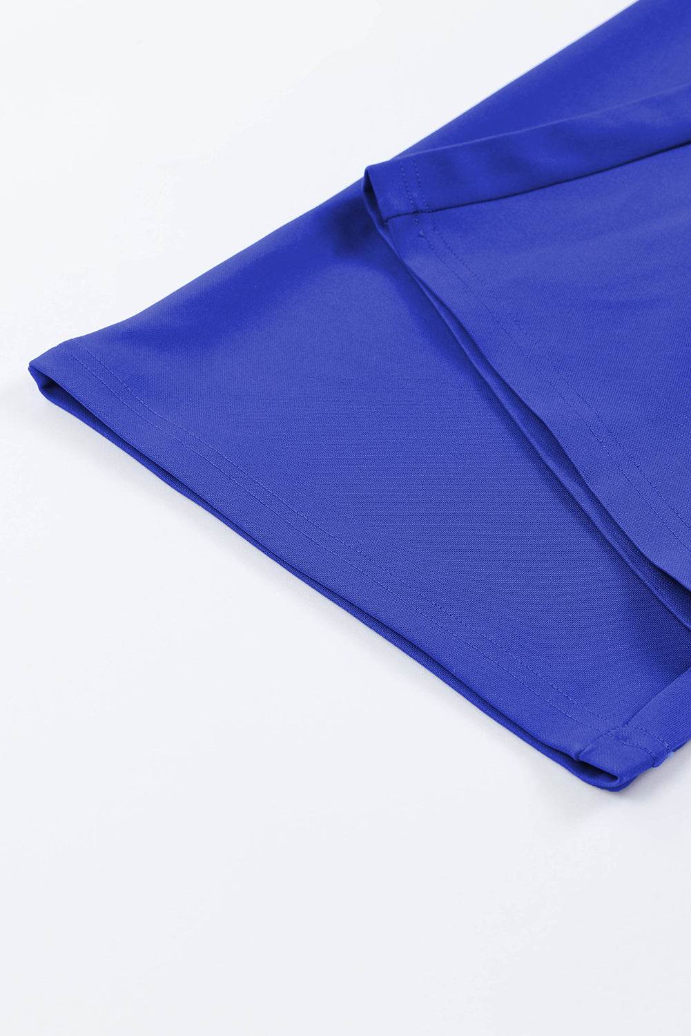 Belted Puff Sleeve V-Neck Jumpsuit - Selvanelle